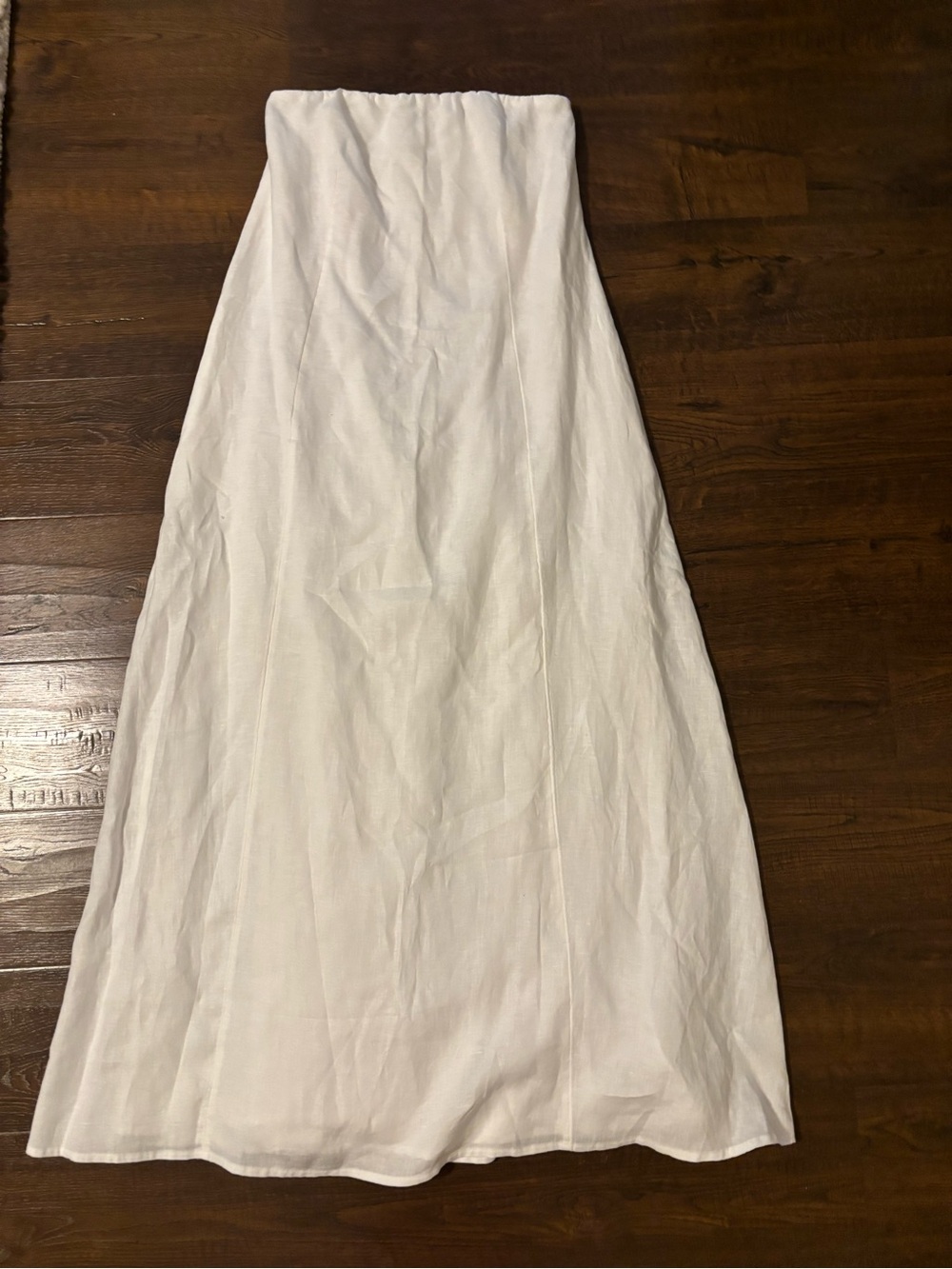 Quince 100% European Linen Strapless Maxi Dress - Picture 7 of 13